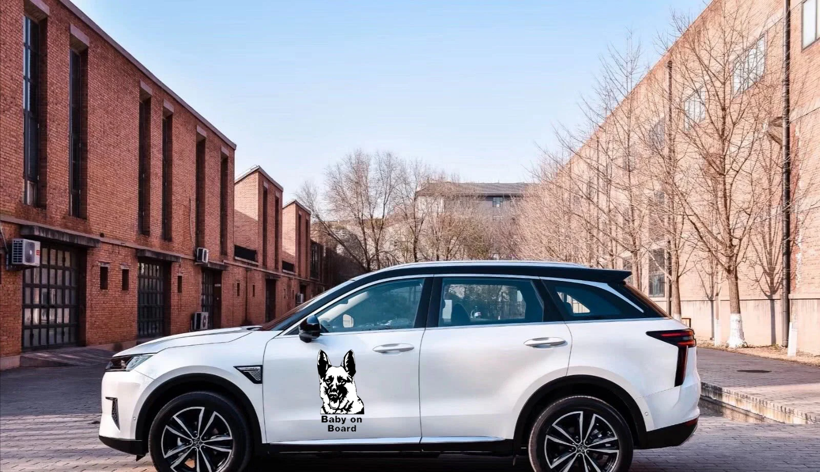 

Baby on Board Humor Bumper Stickers Black White Car Window Glass Sticker Kuromi cute Kpop Sticker Pack