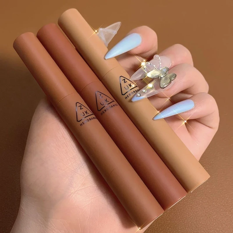 Бархатная матовая помада блеск для губ 3 шт./компл. водостойкий натуральный