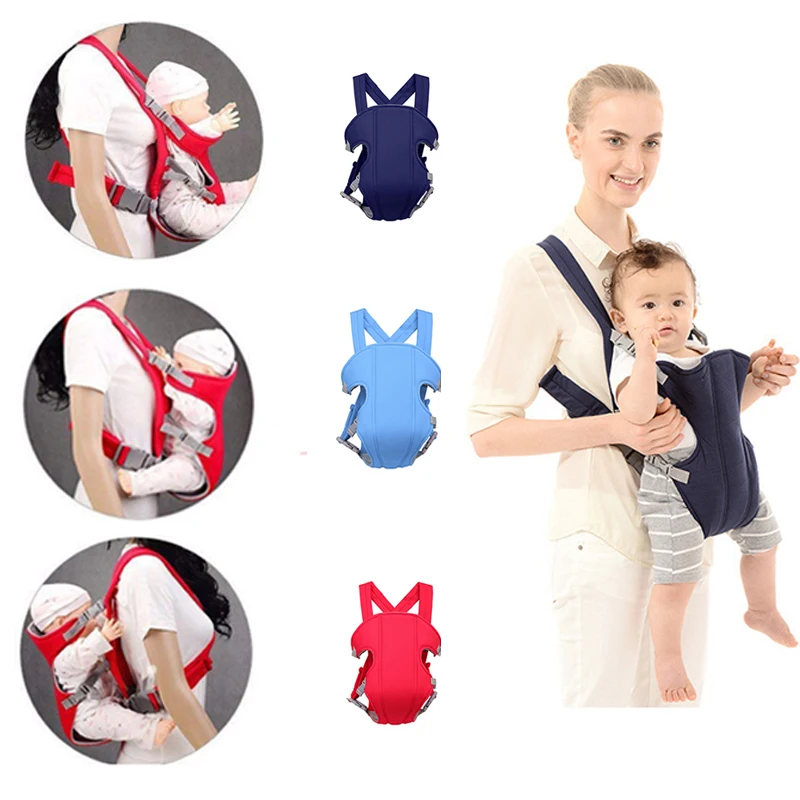 Эргономичная переноска для малышей детский слинг кенгуру на лицевой стороне