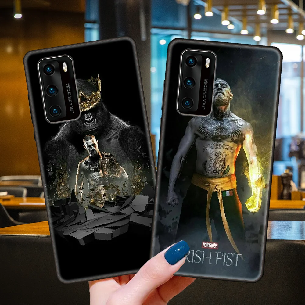Чехол для телефона Huawei P40 P30 P10 P20 Lite P Smart Z 2019 Pro черный чехол модный футляр