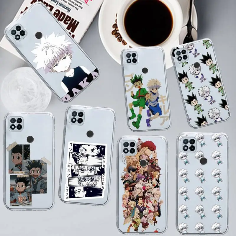 

hunter x hunter anime Phone Case Transparent for Xiaomi redmi note 5 7 8 9 10 11 t S A lite pro high quality funda