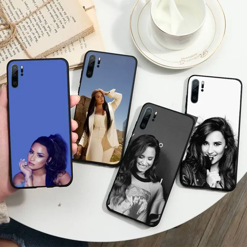 

Demi Lovato singer actor Phone Case For Huawei honor Mate P 10 20 30 40 i 9 8 pro x Lite smart 2019 nova 5t