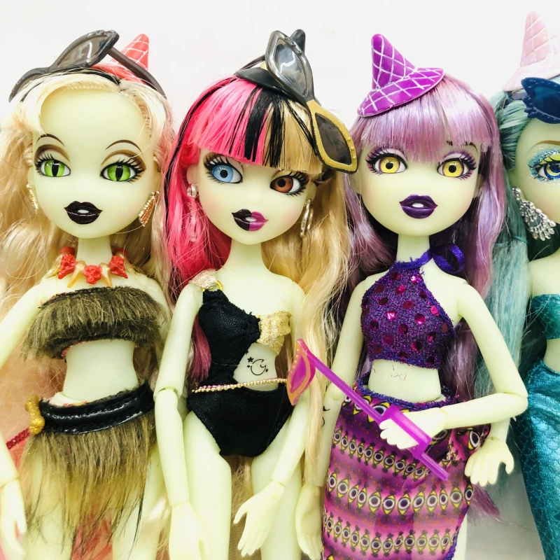 3D глаза модная фигурка BratzDoll Волшебная девочка и красивая одежда нарядная игрушка лучший подарок