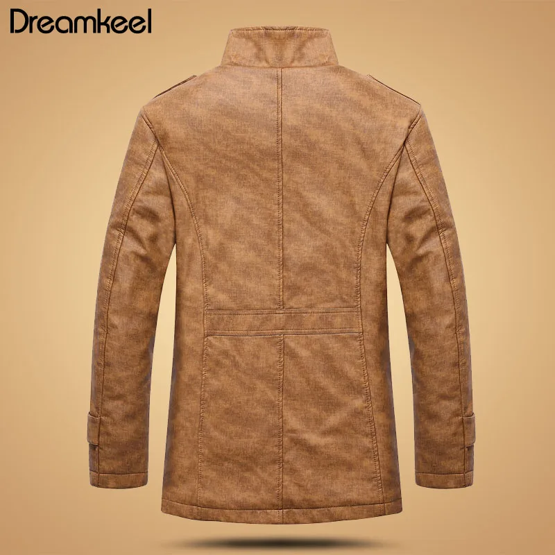 Мужская мотоциклетная куртка из искусственной кожи хит продаж мужская зимняя