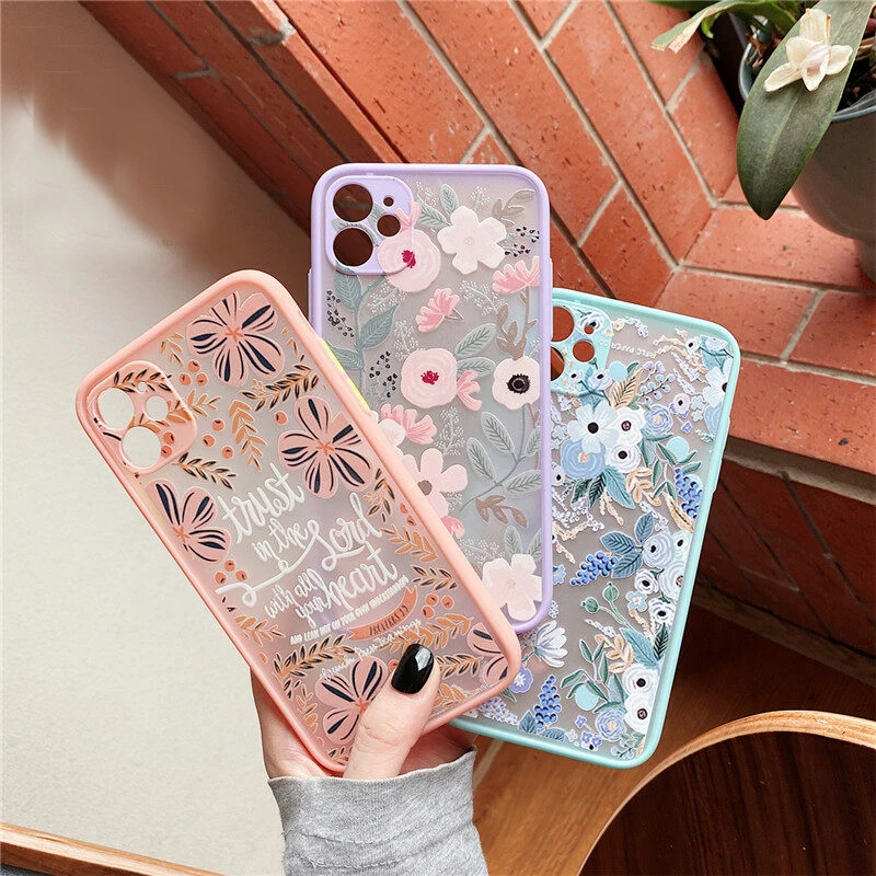

Flower Case For Xiaomi 11T Case Poco M4 X3 Pro F3 M3 Mi 11 Lite 10T Shockproof Funda Redmi 9 10 Note 7 8 9 11 Pro 9S 10S Cover