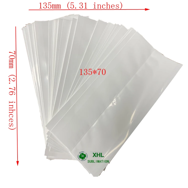 White And Transparent Sublimation Wrap Sleeves for Mug | Дом и сад
