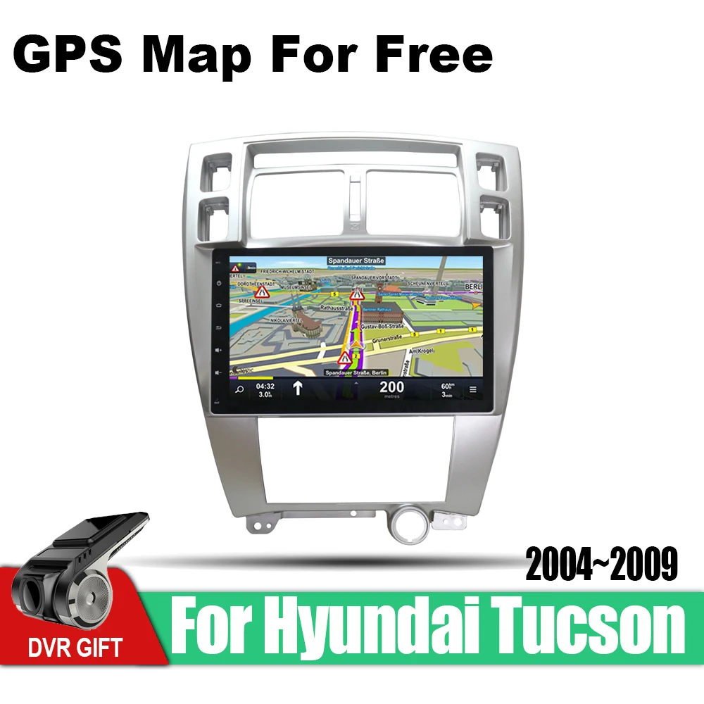 Автомобильный мультимедийный плеер ZaiXi gps для Hyundai Tucson 2004 ~ 2009 автомобильный raido с