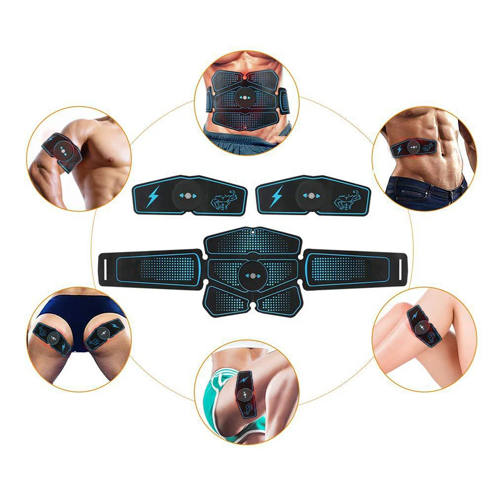 Стимулятор мышц брюшной полости тренажер EMS Abs фитнес оборудование учебное мышцы