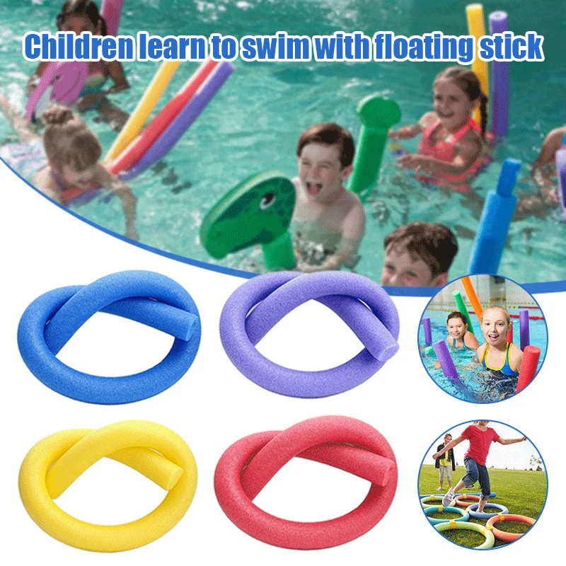 

Hot Sale Kids Floating Kick Board Swimming Pool Noodle Solid Core Water Float Foam Supplies ED889