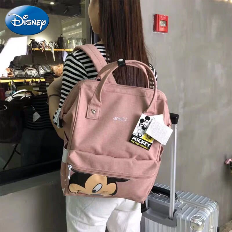 Disney Mickey Mouse Pattern Backpack Multi-function Large Capacity Diaper Bags Waterproof Men Women Shoulder Bag Travel | Мать и ребенок