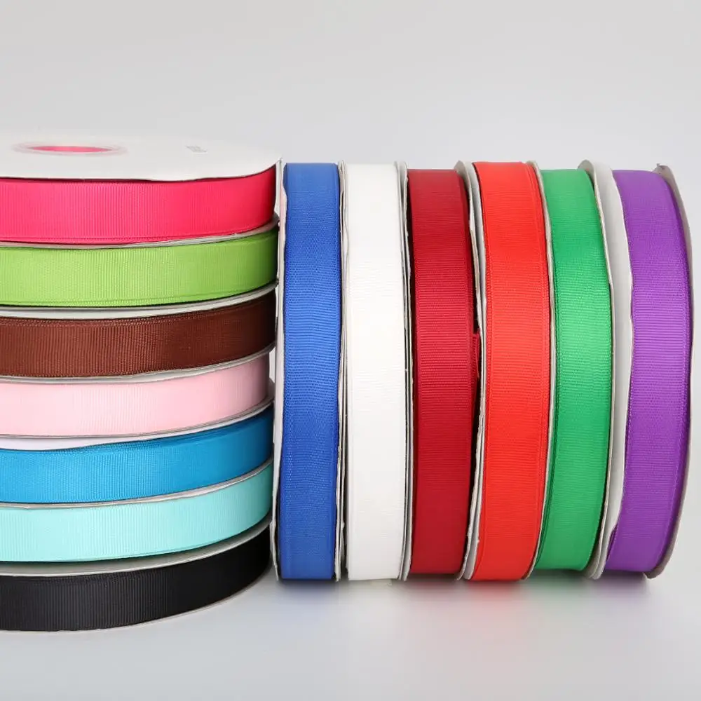 5Yards 20mm High Quality Ribbon For Crafts Wedding Decorations DIY Grosgrain Ribbons Bow Gifts Card Wrapping Supplies | Дом и сад