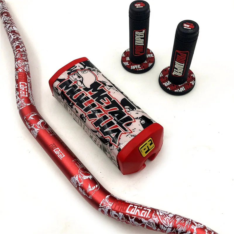PRO Taper ручки металлические Mulisha пакет Жир Бар 1-1/" PROTAPER руль колодки грязь питбайк Мотокросс Мотоцикл CRF KLX KTM