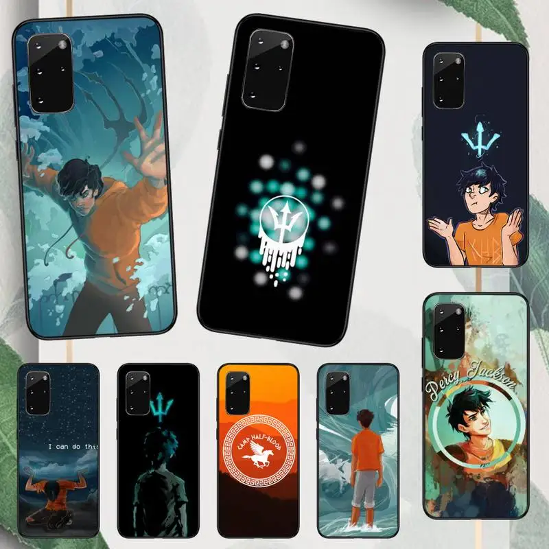 

cartoon Movie percy jackson Phone Case For Samsung galaxy A S note 10 7 8 9 20 30 31 40 50 51 70 71 21 s ultra plus