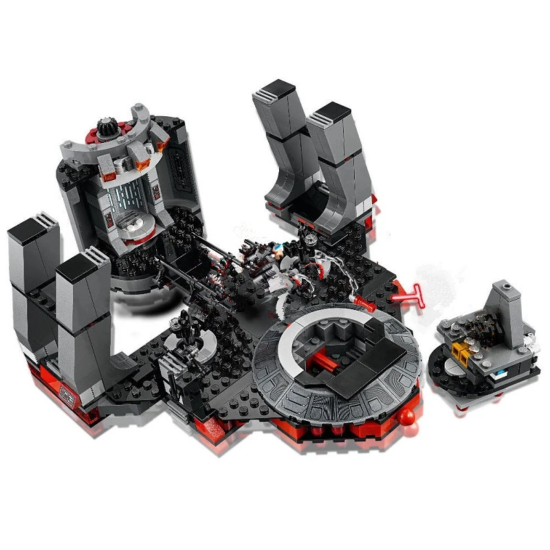 Набор для моделирования Snoke's Throne обучающие игрушки детей на Рождество 428