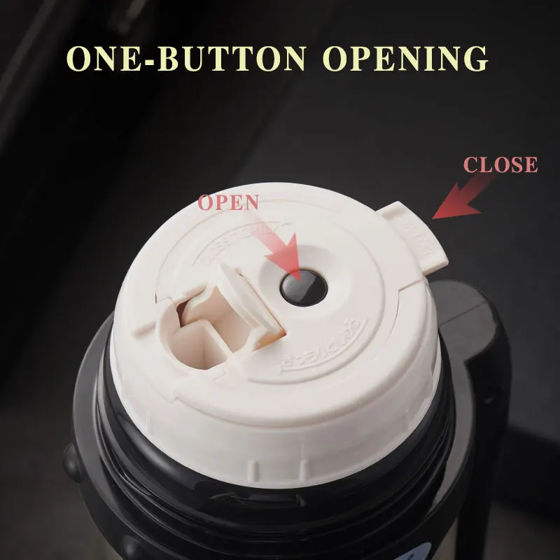 PINKAH Термосы Из Нержавеющей Стали 1 л высокая емкость для спорта и путешествий