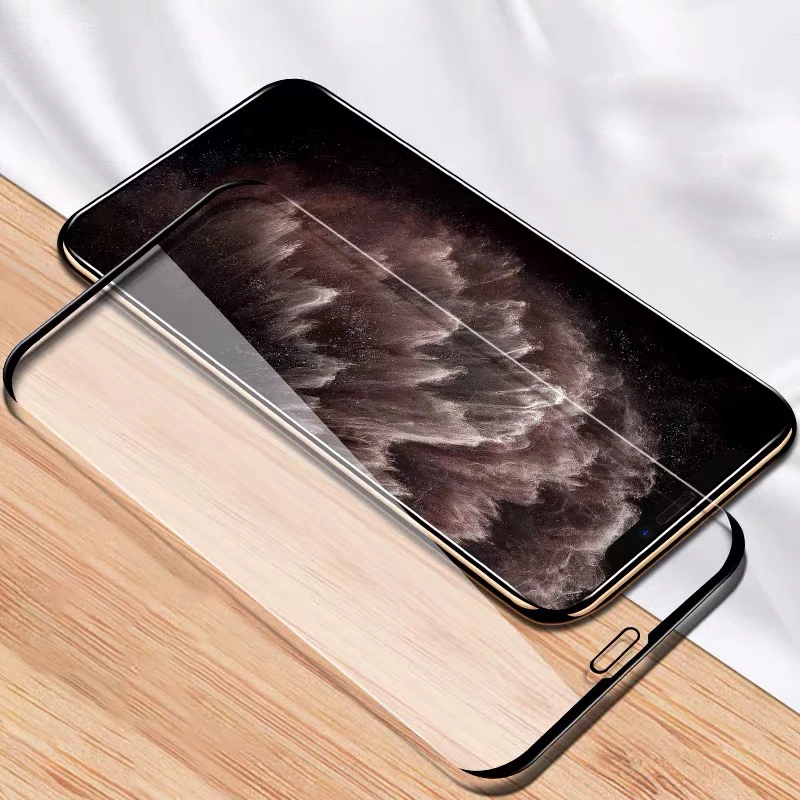 Изогнутое полное покрытие защитное закаленное стекло для Iphone 11 Pro Xs Max Xr X 8 7 6s 6 Plus