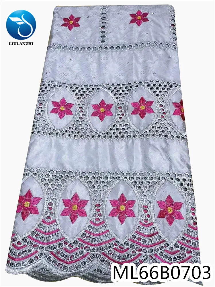 

LIULANZHI Best Quality Bazin Riche Fabric Jacquard Guinea Brocade Fabric 100% Cotton Shadda Perfume 5 Yards ML66B07