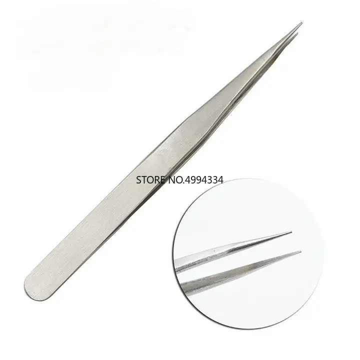 3pcs/set Thicken Stainless Steel medical Tweezers for Laboratory/repair tool etc