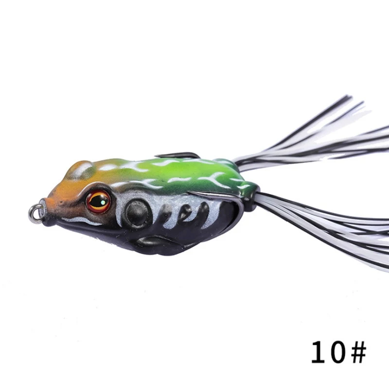 1Pc 5.5cm 14g Top Water Ray Frog Shape Minnow Crank Wobblers for Soft Fly Fishing Tube Bait Japan Plastic Hot | Спорт и развлечения