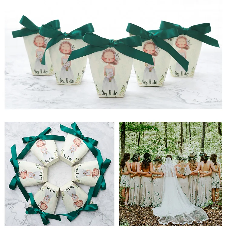 20 шт. Подарочная коробка для конфет идеи свадьбы и помолвки вечерние подарочные