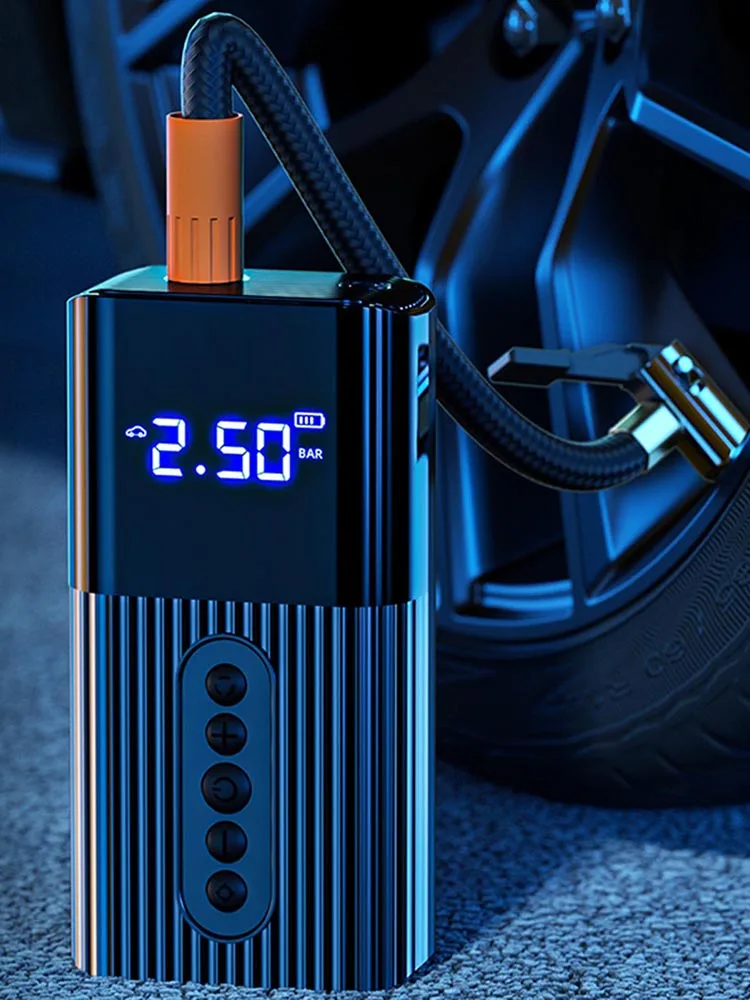 Авто Топливный насос 6000 мА/ч 12V Беспроводной шин с цифровой светодиодный