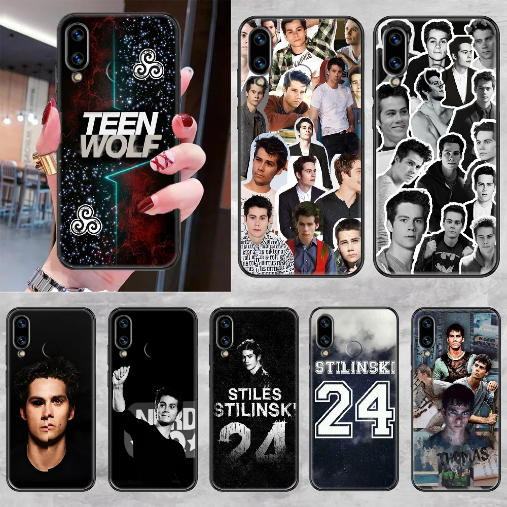 Чехол для телефона Teen Wolf TV Huawei Honor 6 7 8 9 10 10i 20 A C X Lite Pro Play черный художественный