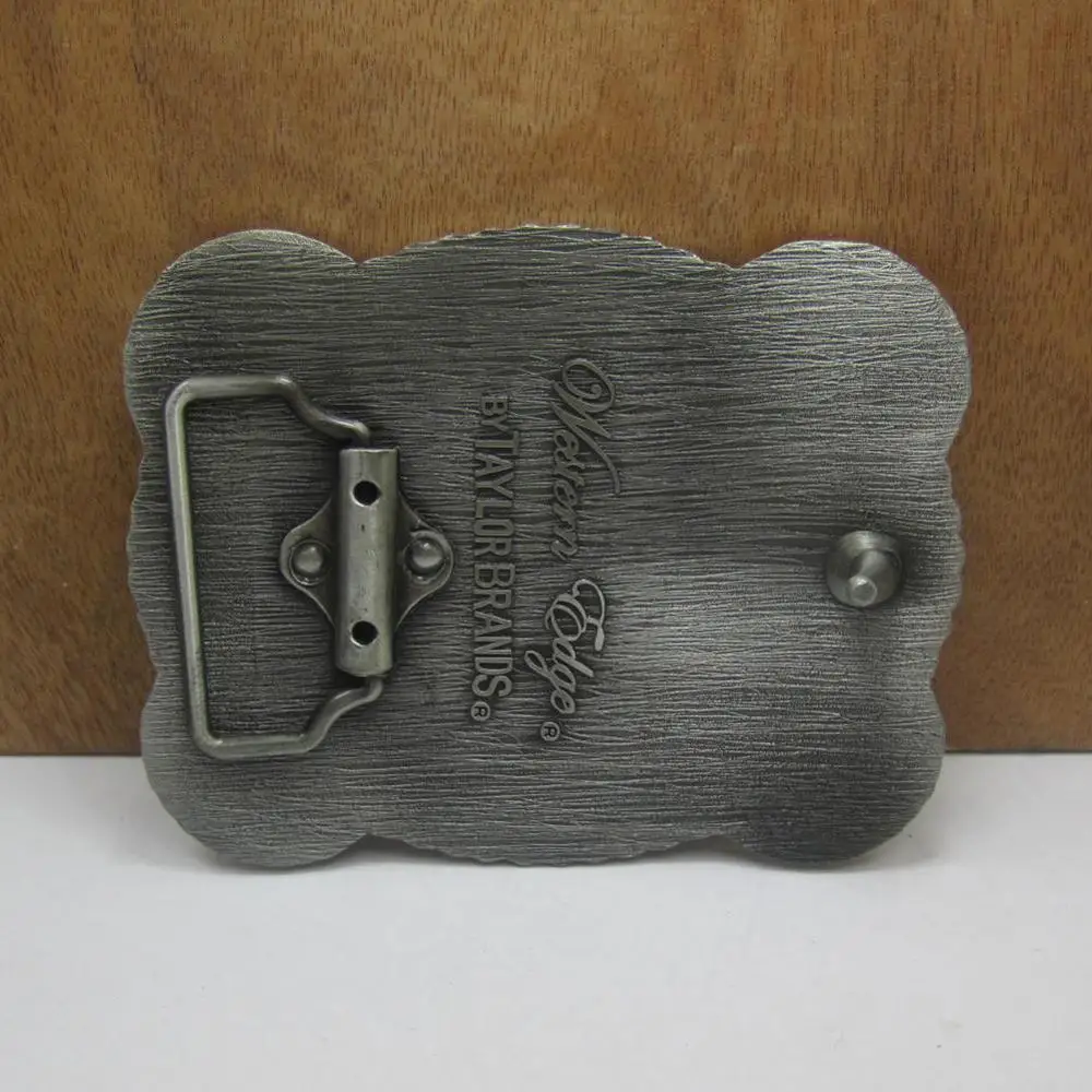 Хит продаж Мужская металлическая ковбойская пряжка для ремня в западном стиле