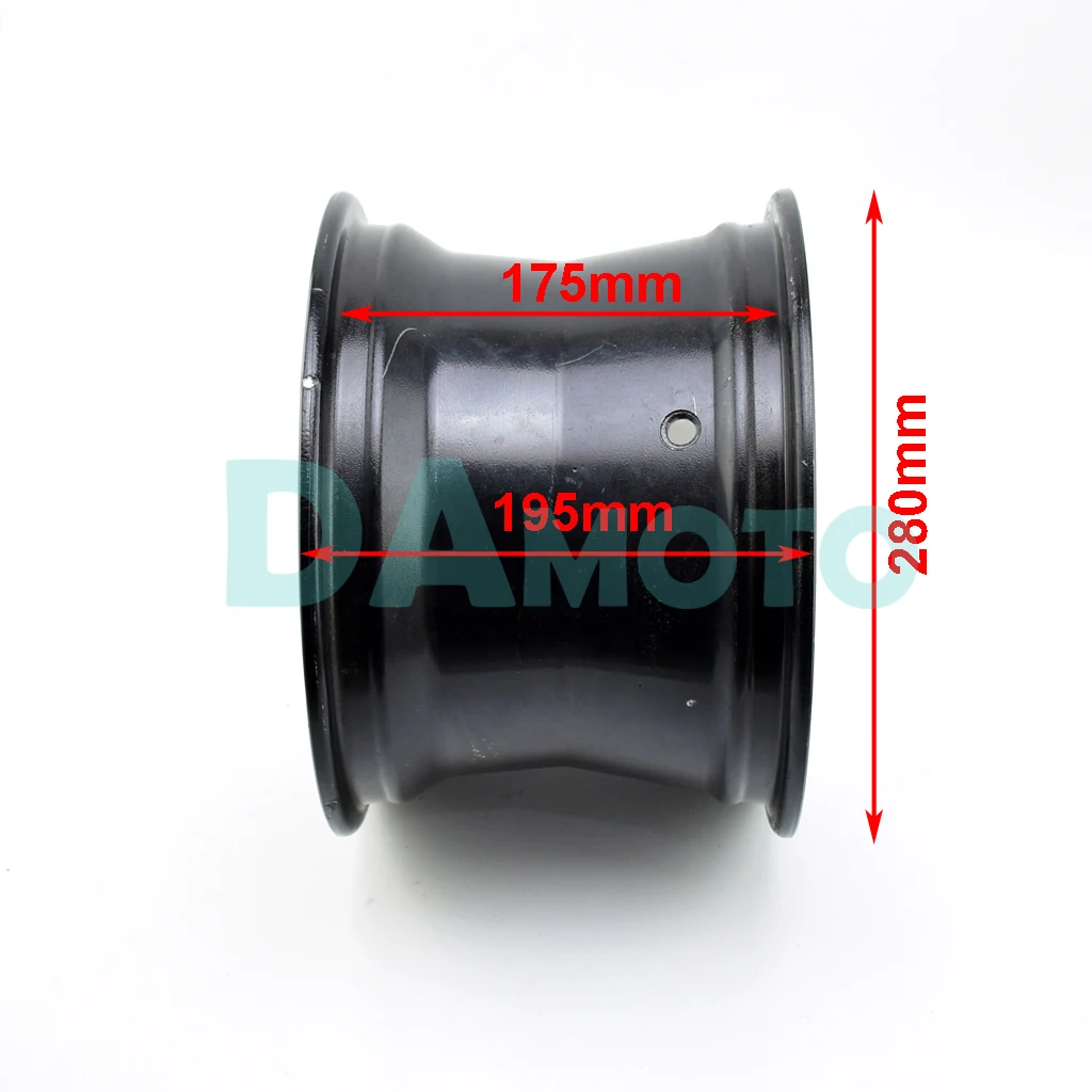 10 дюймовый квадроцикл Go Kart С четырехколесным ободом гоночный багги для гольфа