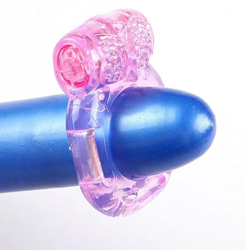 Задержка взвода клетка кольцо Эластичный вибрирующие секс игрушки вибратор