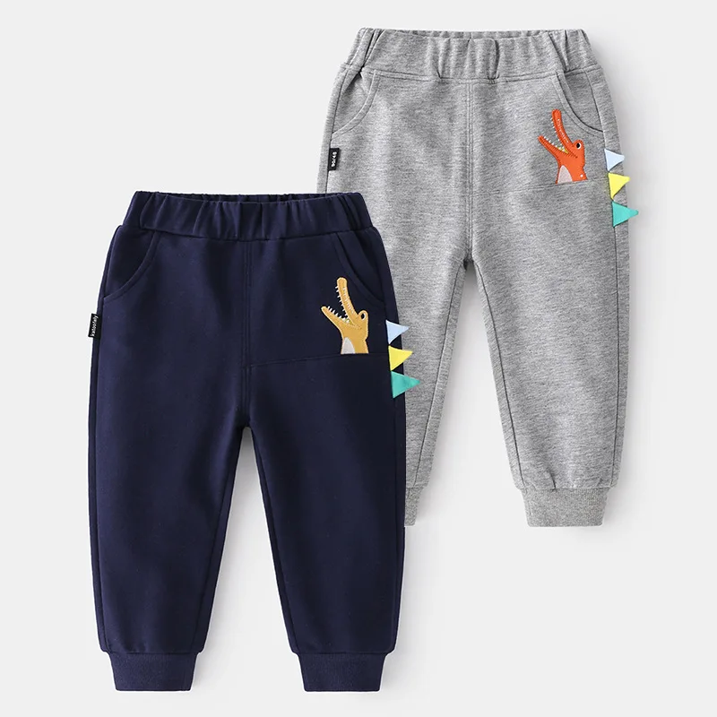 

2021 осень спортивные штаны с персонажами из мультфильмов для мальчиков, брюки детские штаны для девочек, повседневные костюмы для детей с эл...