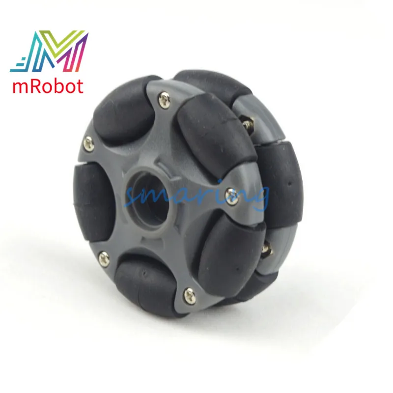 1 шт. 58 мм нейлоновое колесо Omni/универсальное для Arduino робот автомобиль шасси
