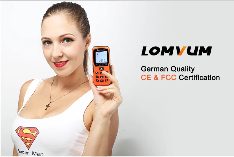 LOMVUM 120 м трена измерительная лента медидор Лазерная линейка дальномеры цифровой дальномер Измеритель дальномер лазер метрелер