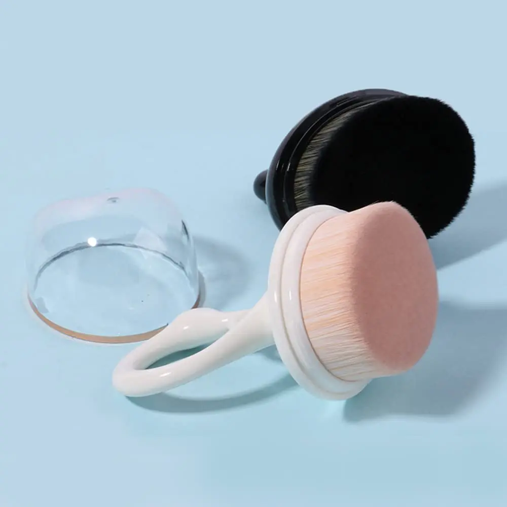 Кисть для макияжа в форме лебедя Большая Черная растушевки жидкого крема