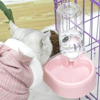 pet cat dog auto feeder water dispenser water fountain dog bowl automatic pet drinker double drinking bowl dish food container