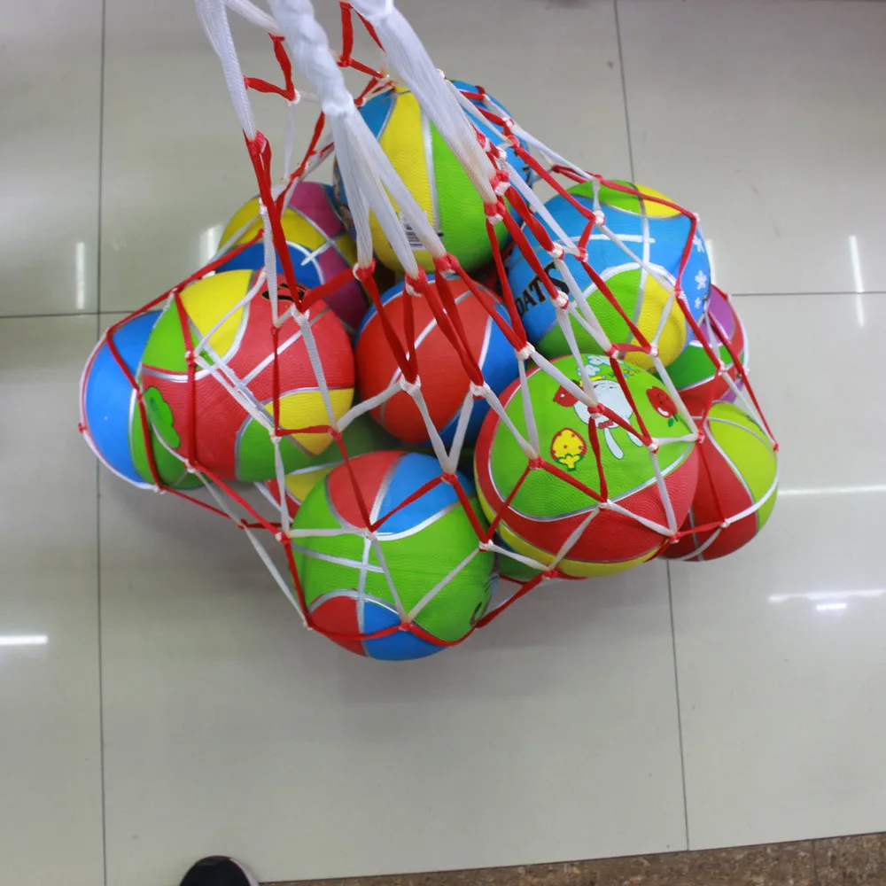 

Сетка для баскетбола и тенниса большого размера 7 #, Прочная износостойкая сетка большой емкости (мяч в комплект не входит)