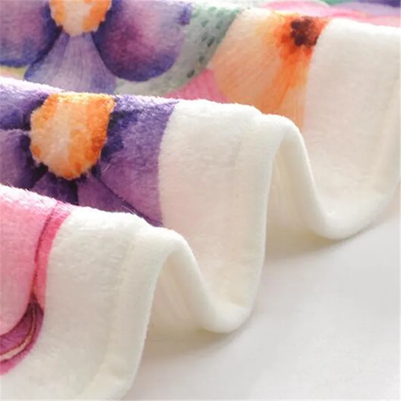 Baby Milestone Blanket Newborn Posing Photography Props Unicorn Monthly Flannel Photoshoot Accessories 100x150cm | Мать и ребенок
