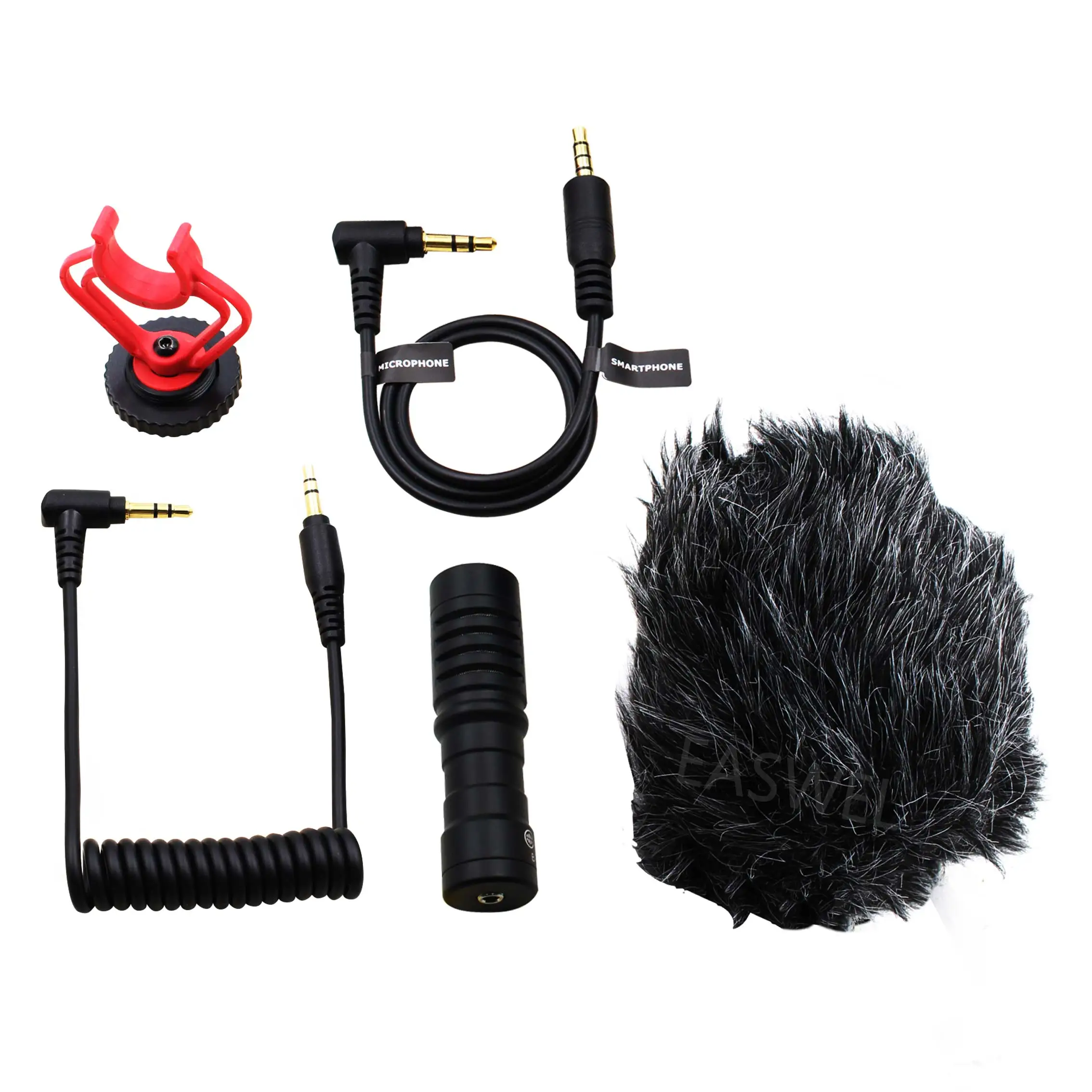 Конденсаторный видеомикрофон Shotgun для DSLR-камеры и смартфонов | Электроника