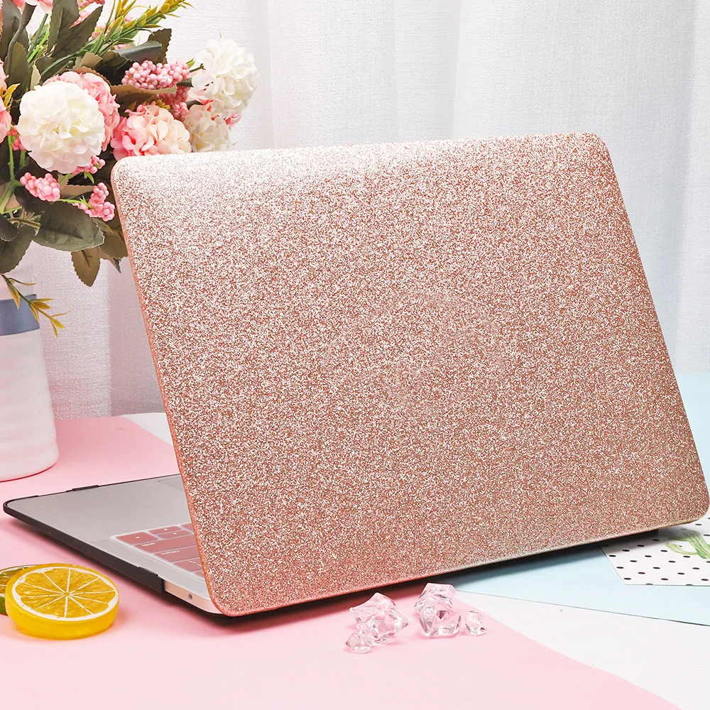 Блестящий чехол для ноутбука Apple MacBook Air Pro retina 11 12 13 15 дюймов Mac 3 Touch bar A2159 жесткий