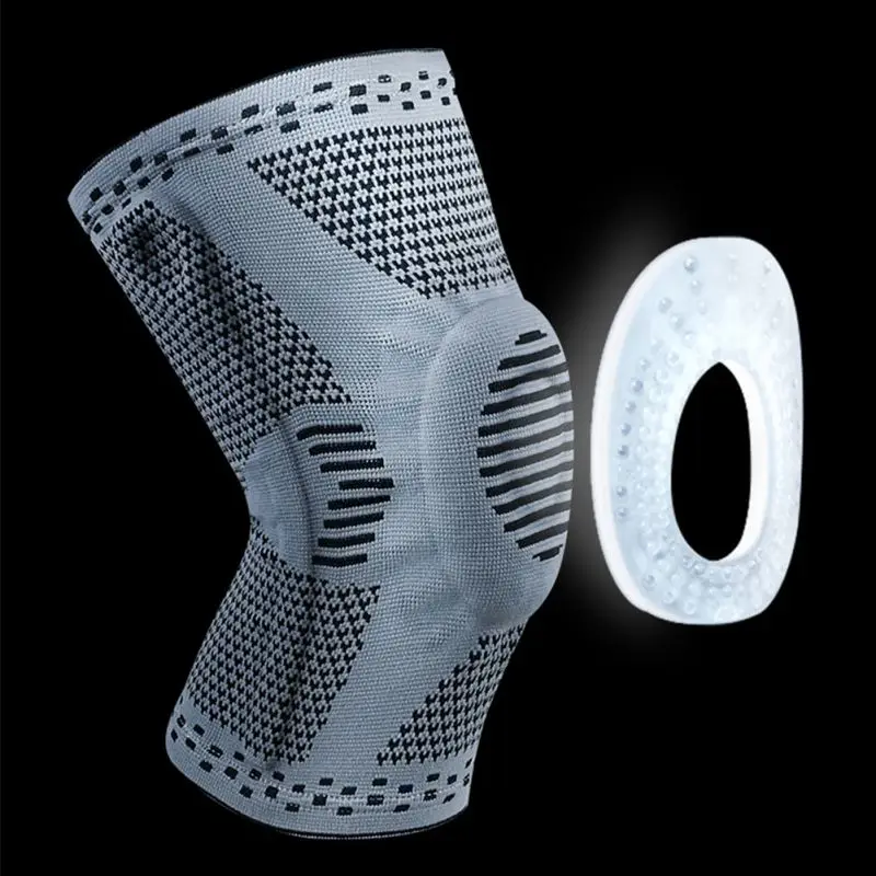 

Knee Pad Sleeve Elastic Breathable Anti-sweat Leg Warmer Protector Outdoor Gym Basketball Football Soccer Sportswear Accessories
