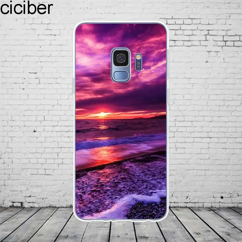 Чехол для телефона ciciber гавайский Samsung Galaxy S 5 6 7 8 9 Edge Plus мягкий чехол из ТПУ Note 3 4 10