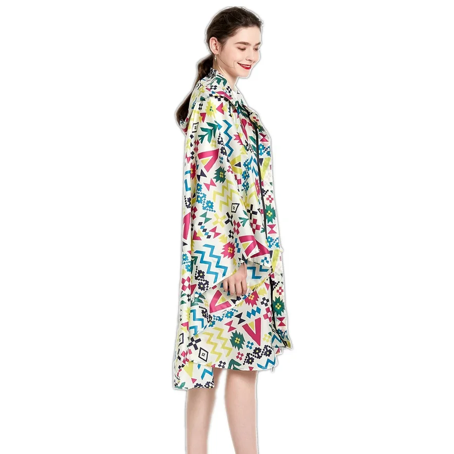 Дождевик женская одежда от дождя Мужская ветровка водонепроницаемая уличная