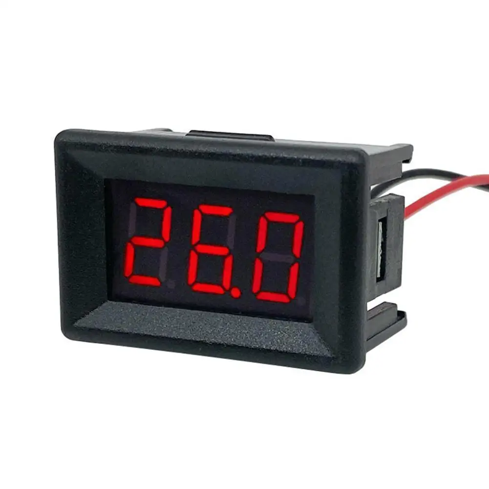 

0.36 Inch Two-wire DC Digital Voltmeter 4.5V To 30V Digital Voltmeter Voltage Panel Meter For Motorcycle Voltmeter D3L8