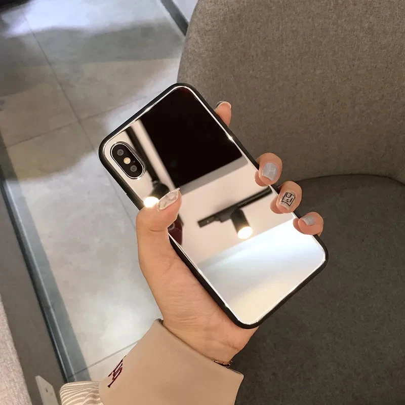 Зеркальный силиконовый чехол для HUAWEI P20 P30 Lite Mate 20 Pro HONOR 10i 9 10 7A 8A 7C 8C 7X 8X 8S мягкий из