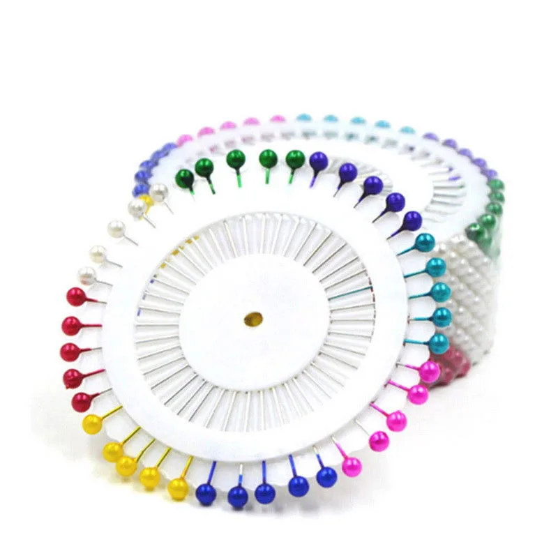 480 шт. прямые штифты для шитья имитация жемчужных бусин иголки с головкой