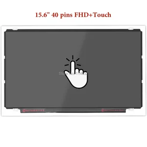 dpn 0xpwhw laptop lcd screen for dell inspiron 5559 15 3558 xpwgw fhd matrix display 40 pins touch 15 6 ltn156hl11 c01 test well free global shipping