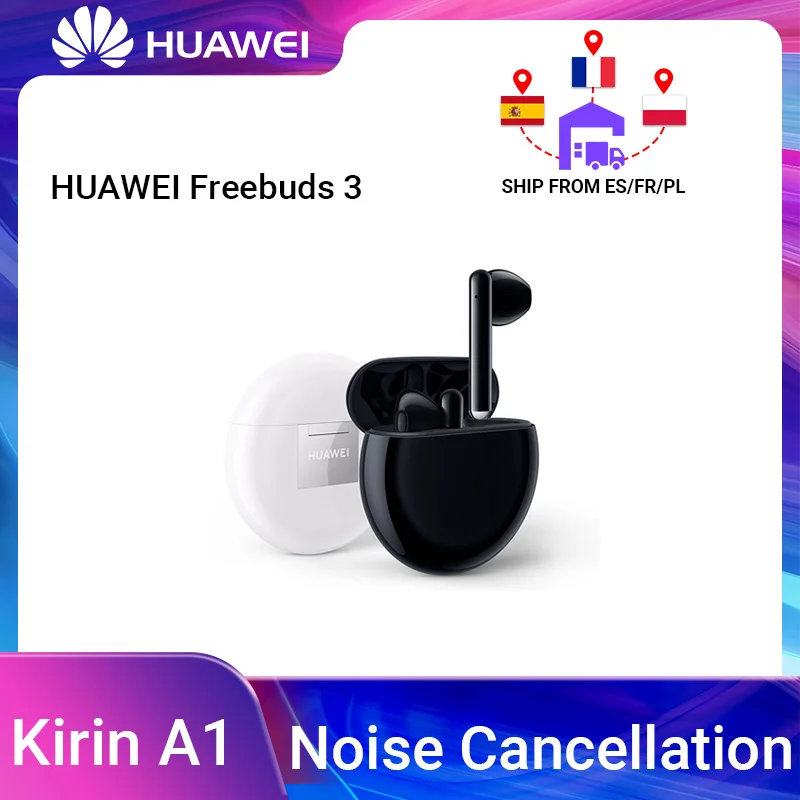 Bluetooth-наушники HUAWEI FreeBuds 3 TWS быстрая Беспроводная зарядка | Электроника