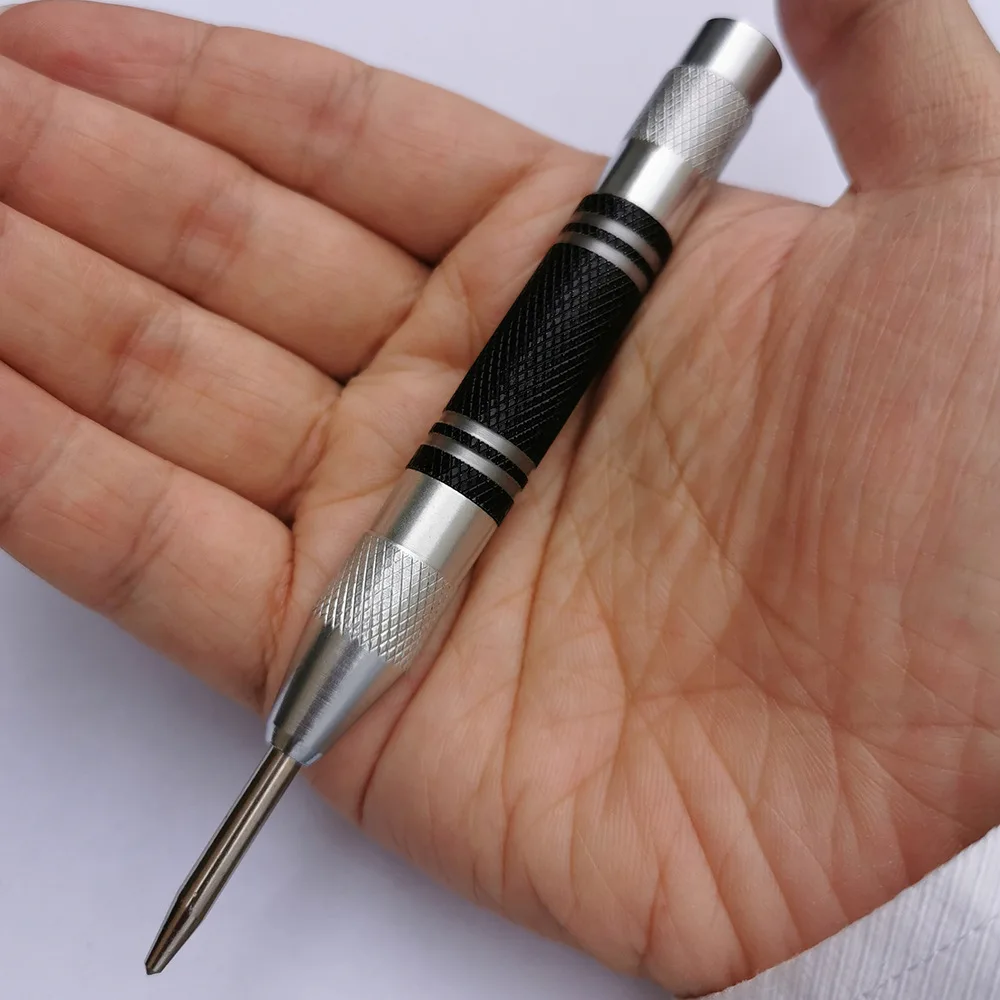 

Adjustable Center Punch Spring Loaded Metal Drill Rust-proof Pocket-type
