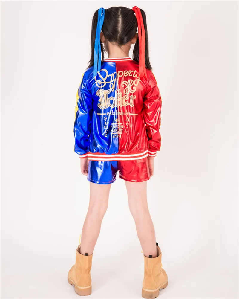 Детский нарядный костюм для Хэллоуина в стиле Харли книга самоубийц отряд Квинн