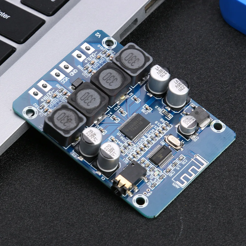 

XH-M314 2 Channels TPA3118 Bluetooth Digital Amplifier Module for Home Speaker Bluetooth Audio Receiver Amplifiers