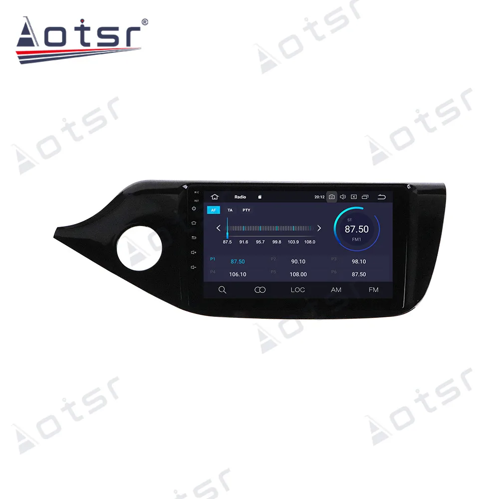 Автомобильный мультимедийный плеер Aotsr Android 9 0 4 + 64 ГБ GPS-навигация DSP для KIA CEED 2012 -